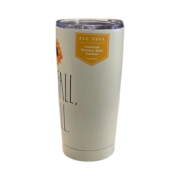 Rae Dunn - IT’S FALL Y’ALL Insulated Stainless Steel Travel Tumbler NWT - Picture 2 of 4